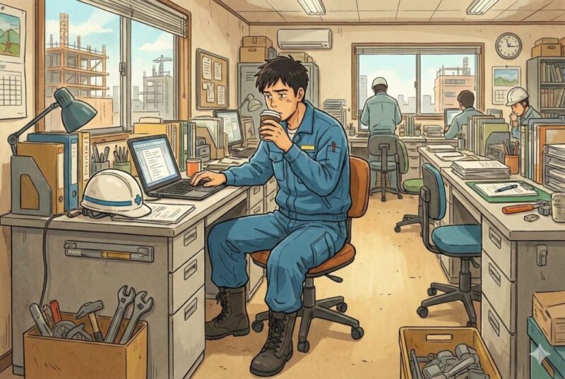 オフィスビル常駐ビルメンの職場の雰囲気