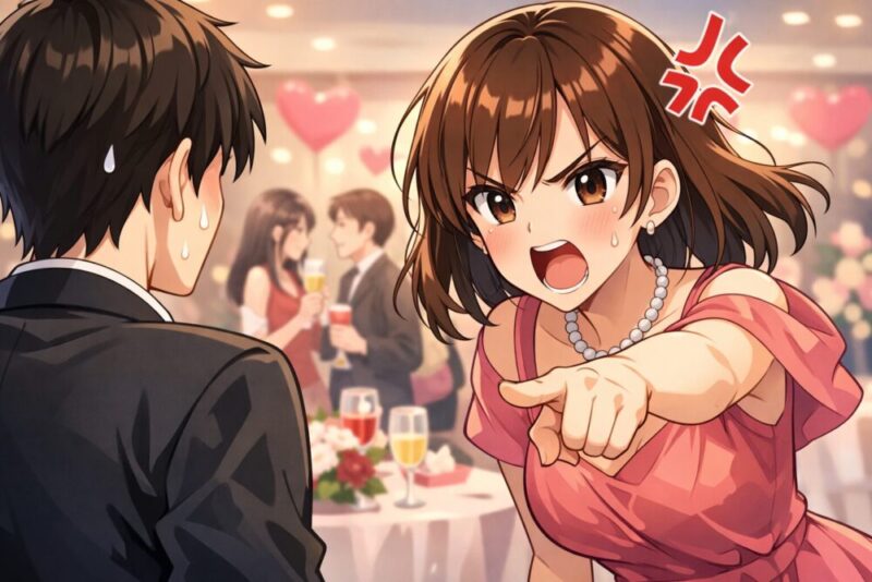 実家暮らしの男性を糾弾する女性