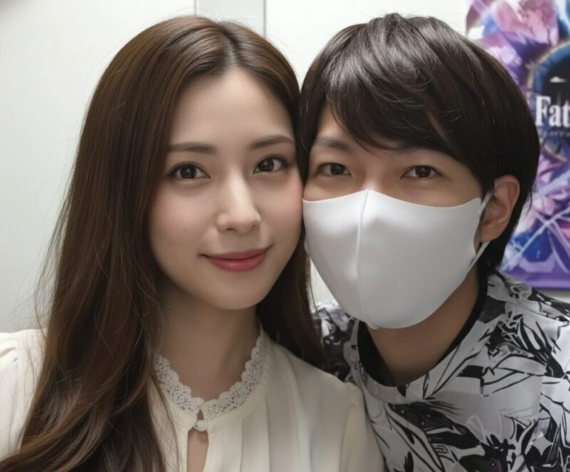 彼女との２ショット写真